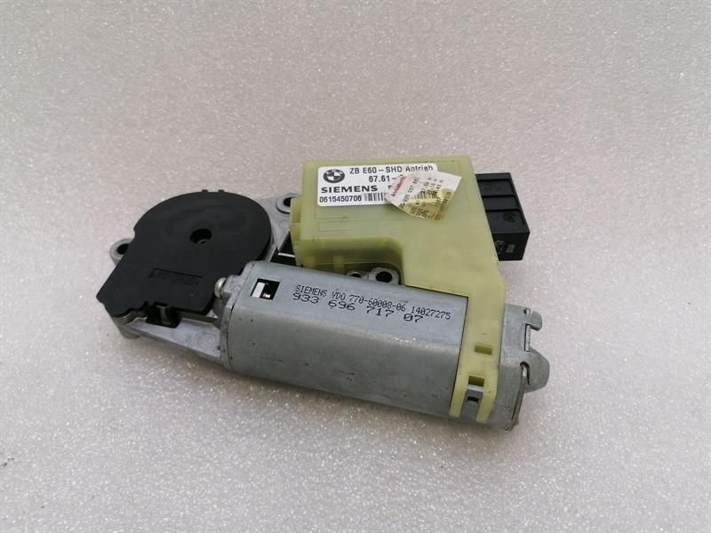 BMW 7 series E65 sun roof engine 67619137056 sunroof engine