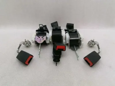BMW 5 Series F10 rear seat belt set 34048282 seat belt belt rear set