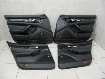 Porsche Panamera 970 FULL LEATHER TURBO GTS door card set door trim MK2