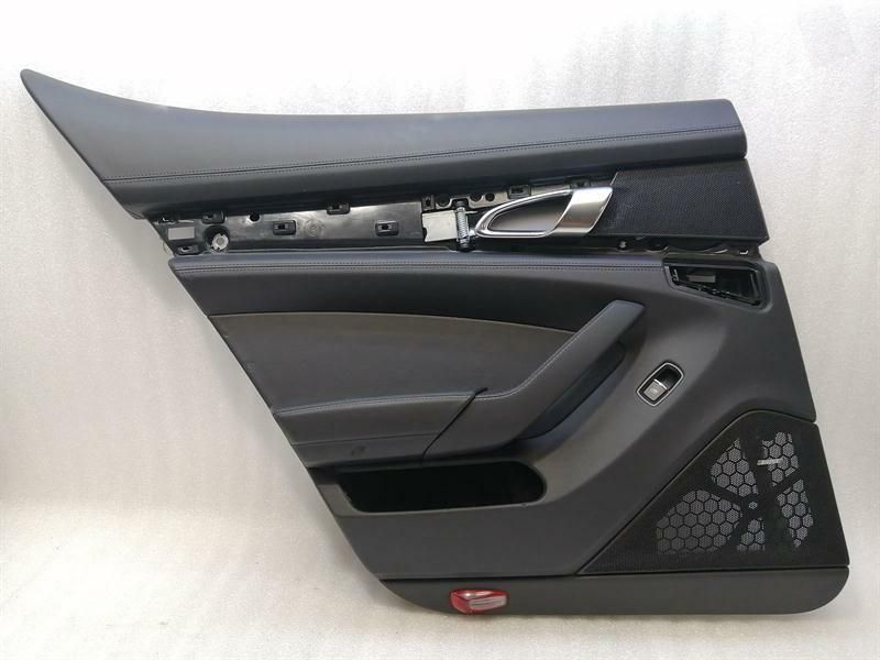 Porsche Panamera 970 door card rear left 970555401 door panel rear leather