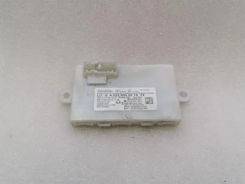 MERCEDES C Class W205 Electronic Module A2229000016 ECU KEYLESS