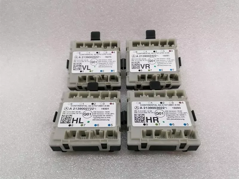 MERCEDES GT 4-DOOR X290 GT63S Door Module Set A2139002022 ECU Door Set