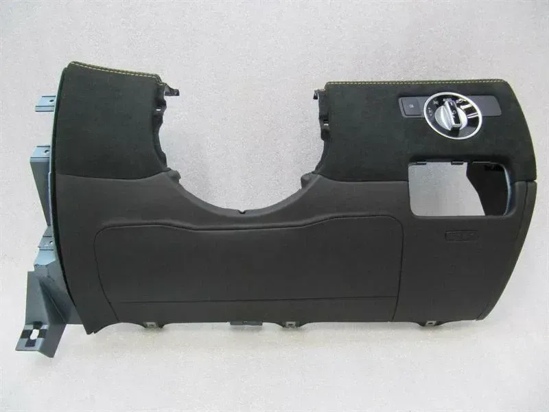 MERCEDES GT C190 GTR A19068017871C88 KNEE COVER RHD YELLOW STITCHING ALCANTARA