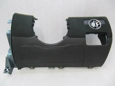 MERCEDES GT C190 GTR A19068017871C88 KNEE COVER RHD YELLOW STITCHING ALCANTARA