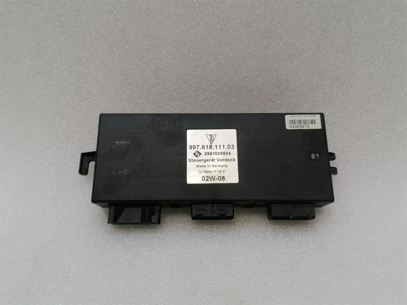 Porsche 911 997 Convertible Roof Module 99761811103 Convertible Roof Module