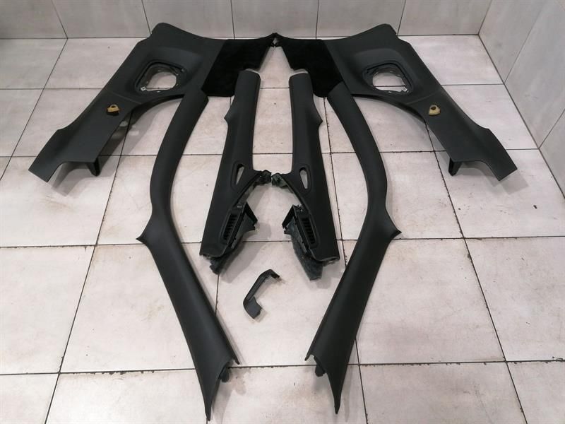 Porsche 911 997 Leather Cover Set 99755547500 Leather Trim Set Black Coupe