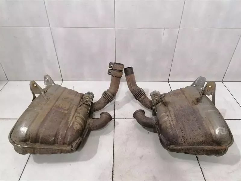 Porsche 911 996 Exhaust Silencer Set 99611113168 Exhaust Set MK2 3.6