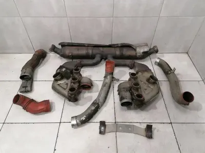Porsche 911 993 Exhaust Silencer Set 99311321338 Exhaust Catalyst Set