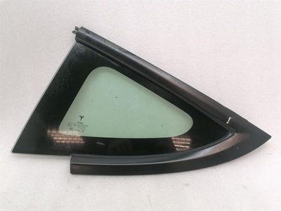 Tesla Model 3 Long Range Left Rear Glass 1514978-01-D Door Panel 1/4 Rear Left
