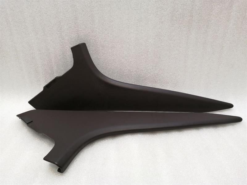 12-16 Porsche 911 991 991553132016j0 espresso leather Center Console Bezel Set