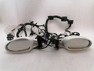 Porsche 911 997 Left Door Mirror RHD 7PIN DIM SET OF 2 Right Hand Handlebars MK2