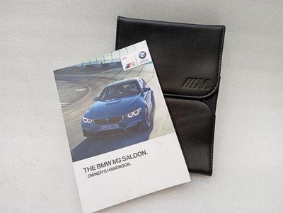 BMW 3 Series F80 M3 F30 SERVICE BOOKLET Manual