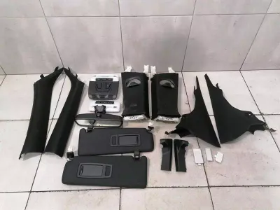 BMW M4 F82 Roof Lining Parts Black Set Black Headliner Parts Sun Visor