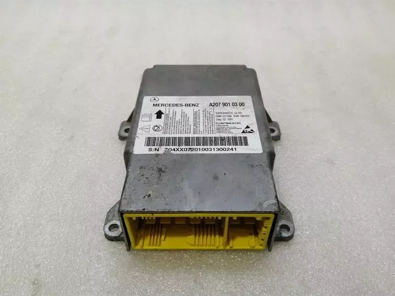 Mercedes E Class W207 Safety Module ECU A2079010300 Air Control Unit SRS