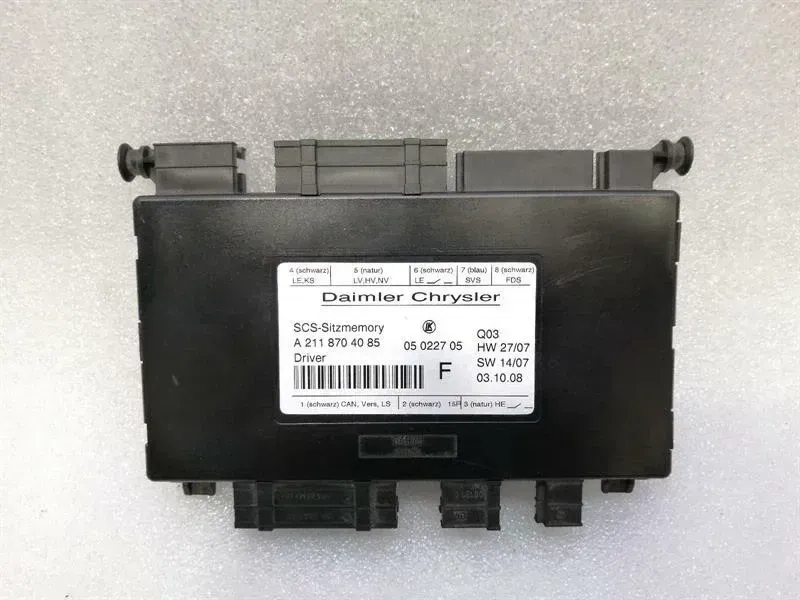 Mercedes CLS W219 Right Seat Electronic Module A2118704085 Seat ECU