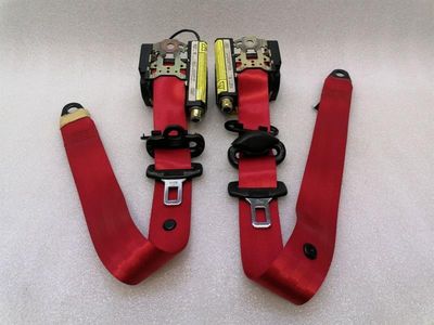 Ferrari 360 F131 front seatbelt 65408200 seat belt strap front red red