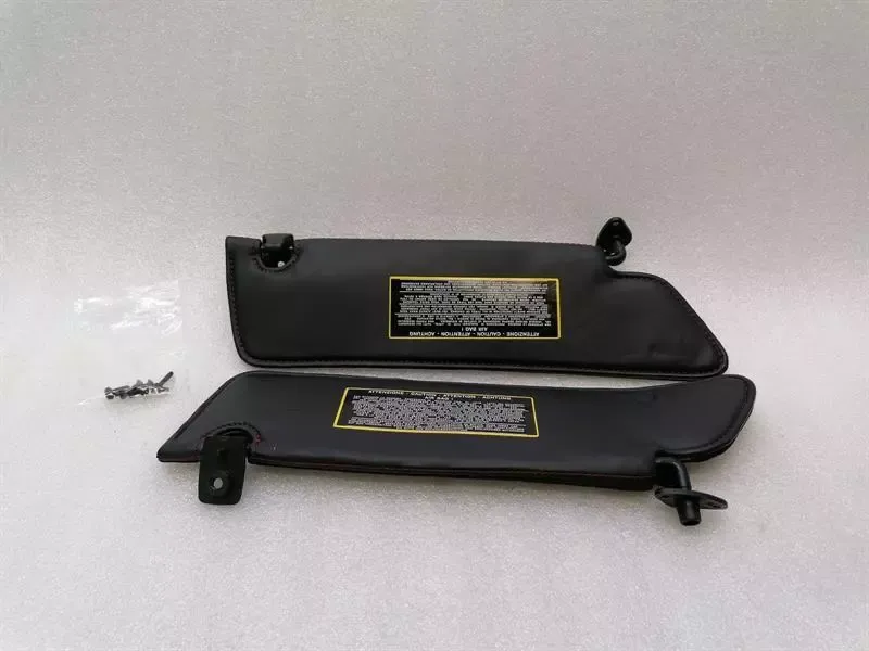 Ferrari 360 F131 Alcantara / Leather Sun Viewfinder Set 658792 RIGHT HANDLE RHD