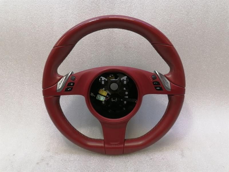Porsche 911 997 Steering Wheel 99734780333 Steering Wheel Carrera Red Heated Heated