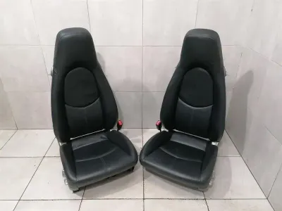 Porsche 911 997 12-Way 12-Way Electric Memory Seats Sea Blue Leather Seats RHD