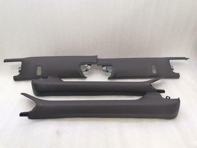 PORSCHE 911 991 99155545501 CONVERTIBLE LEATHER A-PILLAR LEATHER PILLAR ESPRESSO SET