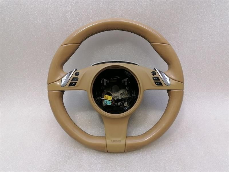 Porsche 911 991 Steering Wheel 99134780318 Steering Wheel PDK LUXURY BEIGE HEATED