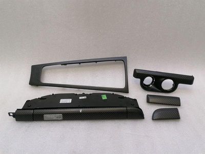 Porsche Boxster GT4RS Weissach Cup Holder 99155298503 RS RHD Matt Carbon Set