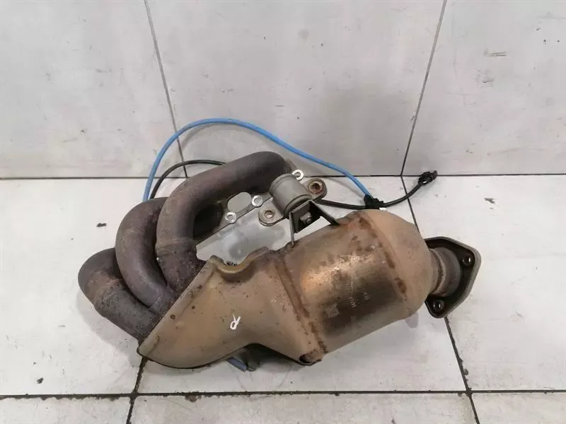 Porsche Cayman 718 GT4 Exhaust Manifold 982254018F Right Exhaust Manifold Cat Re