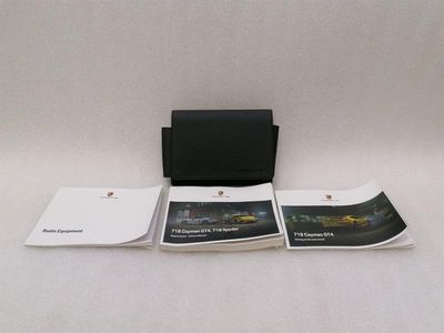 Porsche Cayman 718 GT4 Service Booklet Service Booklet Owners Manual Handbook