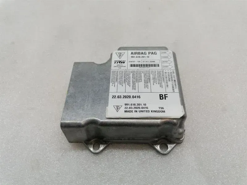 Porsche Cayman 718 GT4 Safety Module ECU 99161820110 Air Control Unit SRS