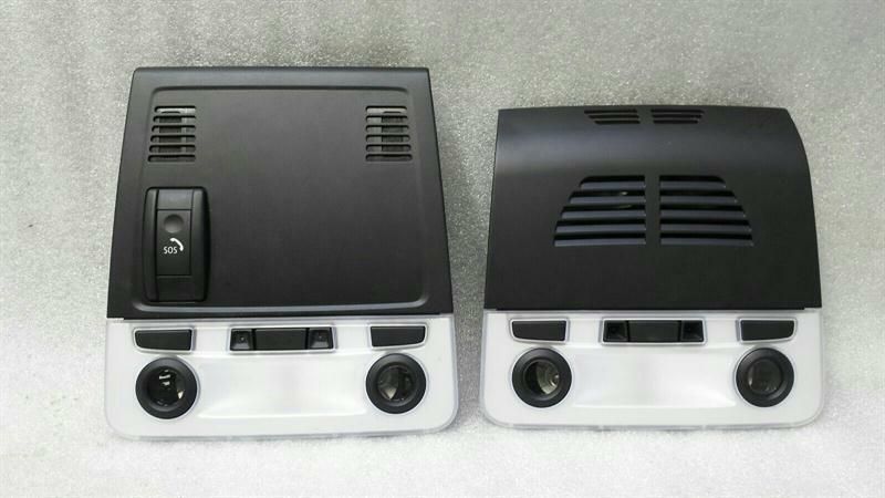 BMW E92 dome light set of 2 black 9137495 interior light interior light set