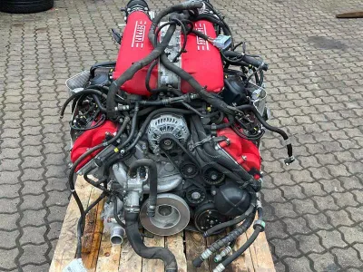 17000 MILES 2014 FERRARI 458 F142 COMPLETE COMPLETE ENGINE 985000228 ENGINE F136FB