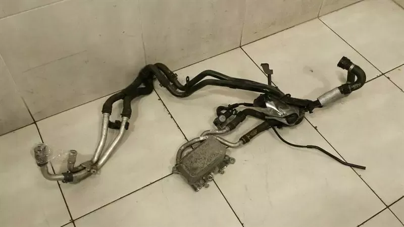 Porsche Cayenne 958 Gearbox Oil Cooler 95830703700 Transmission Oil Cooler Diesel V6