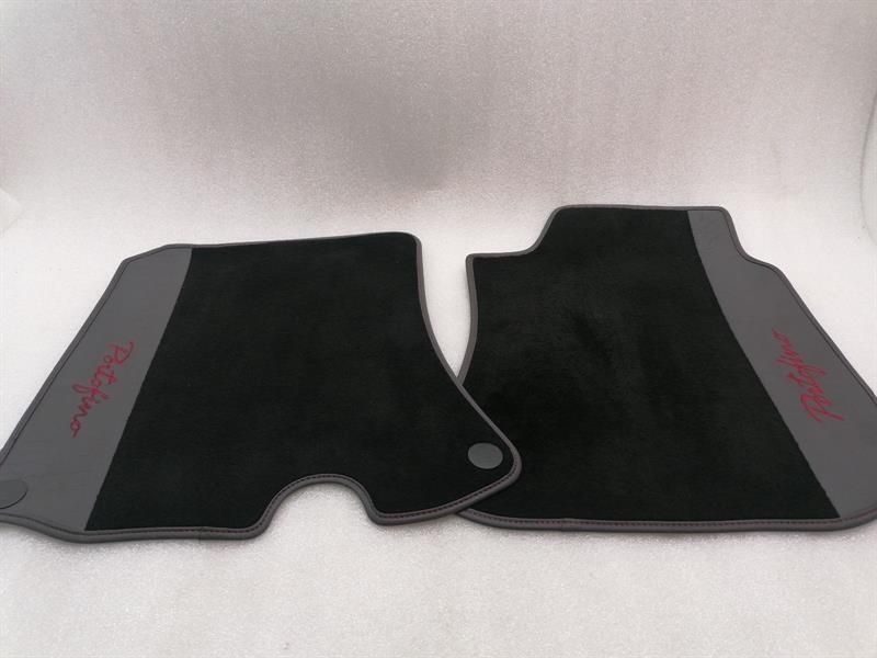 FERRARI PORTOFINO F164 LEATHER FLOOR MATS 865135 RIGHT HAND DRIVE RHD
