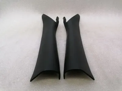 FERRARI ROME F169 763687 A-PILLAR Black Leather LEATHER