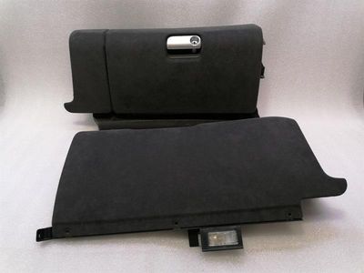 Porsche 911 997 Alcantara Glovebox Set + LOGO 99755244302 RIGHT HANDLE RHD