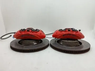 MERCEDES C W205 BRAKE CALIPER A2054216998 FRONT SET BRAKE CALIPER C63 AMG