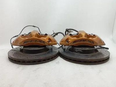 MERCEDES C63 AMG W205 BRAKE CALIPER A2054216798 FRONT SET BRAKE SYSTEM M177