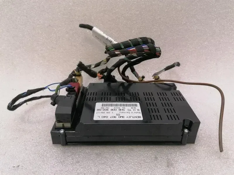 Bentley Continental GT V8 Climate Electronic module 3W0907040L air conditioning control unit