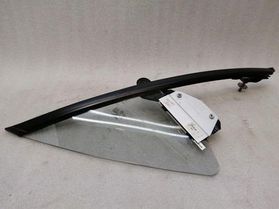 Bentley Continental GT V8S Left Front 1/4 Glass 3W8845113C Door Panel 1/4 Front Li