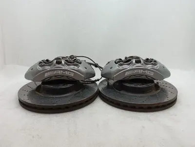 MERCEDES C63 AMG W205 BRAKE CALIPER A2054216798 FRONT SET BRAKE SYSTEM M177