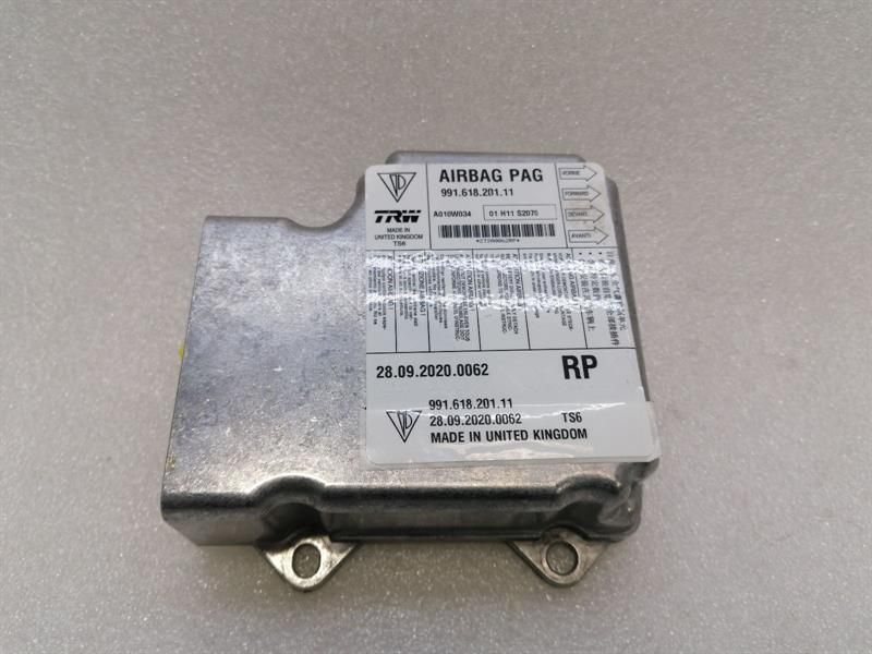 Porsche Cayman 718 GT4 Safety Module ECU 99161820111 Air Control Unit SRS