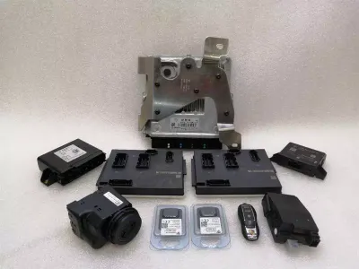 Porsche Cayman 718 GT4 Engine ECU SET 982907401 Engine Control Unit SET