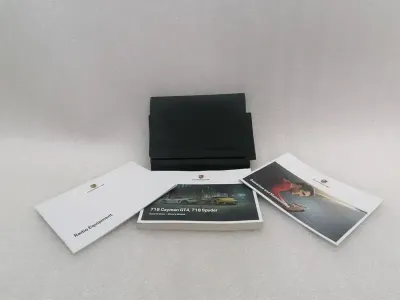 Porsche Boxster 718 GT4 Service Booklet Owners Manual Manual