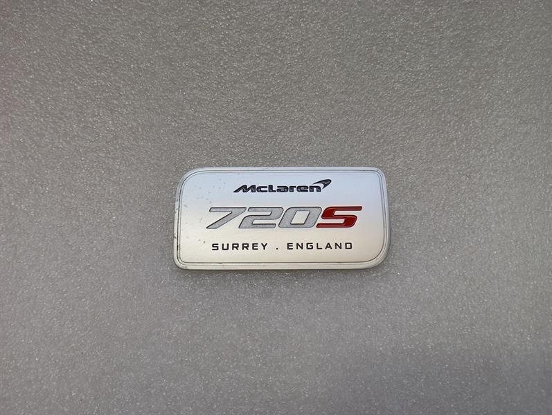 McLaren 720S Spider 14NB724CP LOGO EMBLEM SHIELD BADGE