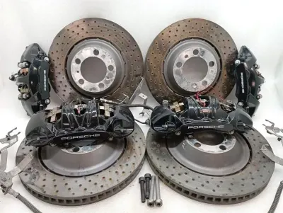 PORSCHE CAYMAN 718 GT4RS Brake KIT SET BRAKE SYSTEM 9GT615105BF SET Brake Caliper