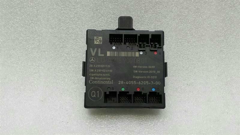 Mercedes CLS W218 FLH door module A2189000801 door control unit front left
