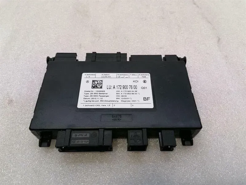 Mercedes CLS W218 Right Seat Module A1729007600 Right Seat ECU