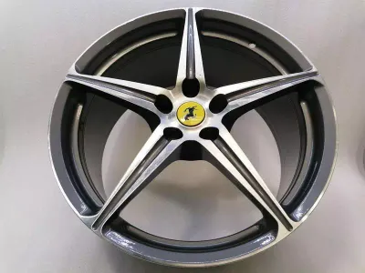 Ferrari 458 F142 Spider Alloy Wheel 255226 Rear Wheel Rim Alloy Wheel