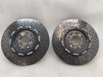 Ferrari F430 430 F131 Scuderia 16M Rear Brake Disc 222340 Ceramic Brake Discs