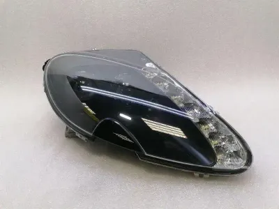 Aston Martin Vantage V12 Right Headlight ED23-13W029-BC BLACK BEZEL Headlamp